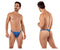 CandyMan 99421 Lace G-String Thongs Color Blue